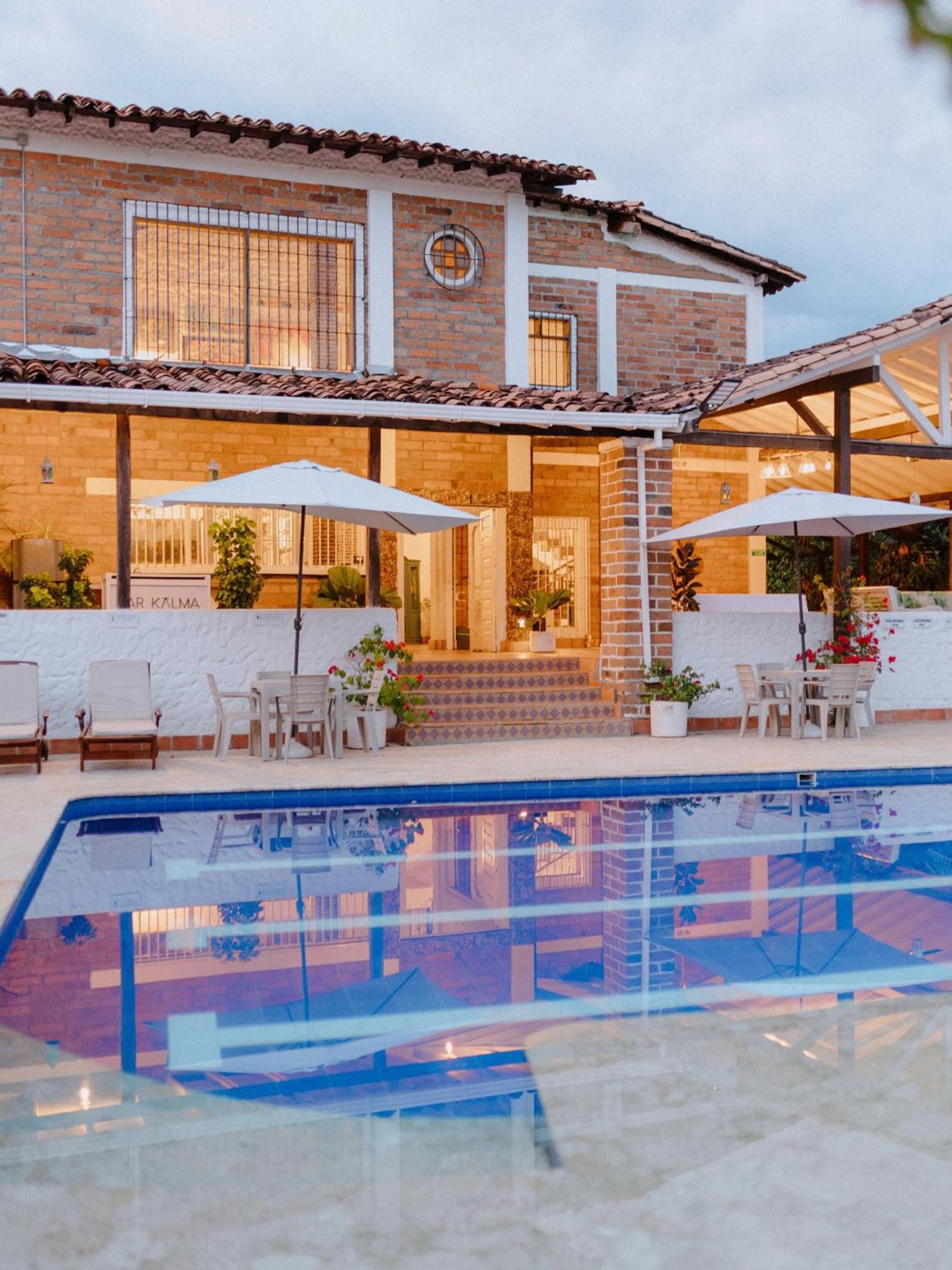 Hotel Kalma Santa Fe de Antioquia Dış mekan fotoğraf